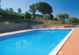 pictures of the pool of farmhouse santa venera of palermo
